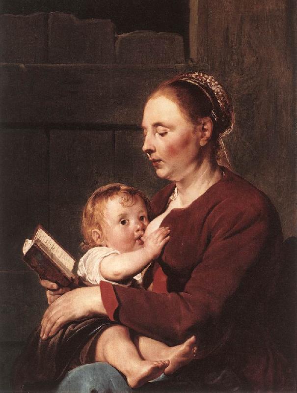 GREBBER, Pieter de Mother and Child sg oil painting picture